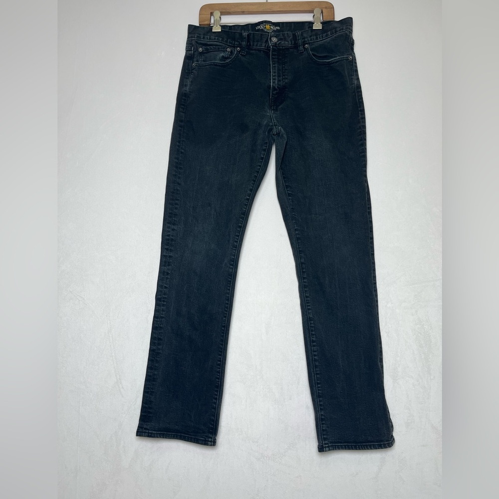 Lucky Brand 410 Athletic Fit Men's Classic Black Jeans Size 32 x 32